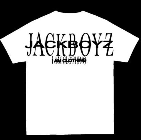 Jackboyz white T Product Photo